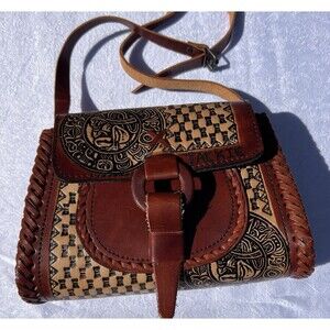 New Made in Mexico Handmade Leather Western Crossbody Purse Customized Jackie